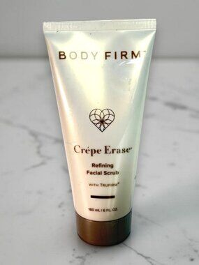 Body Firm Crepe Erase Refining Facial Scrub Fragrance Free 6 fl.oz.